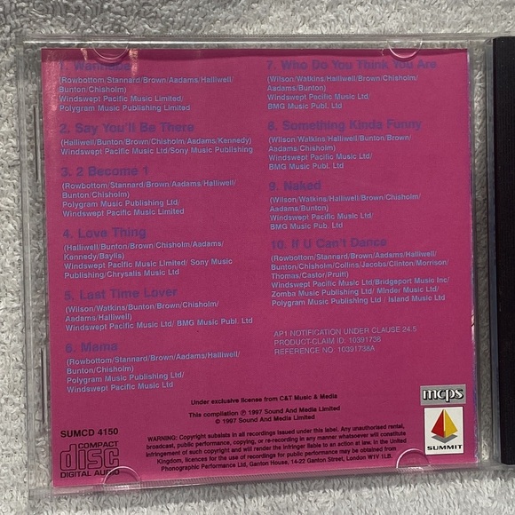 Spice Girls Karaoke CD - Picture 5 of 9